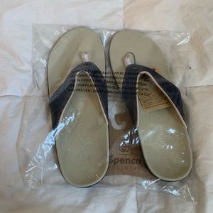Spenco orthotic Flip Flops